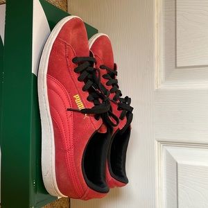 Women’s Size 9 Red Puma Sneakers